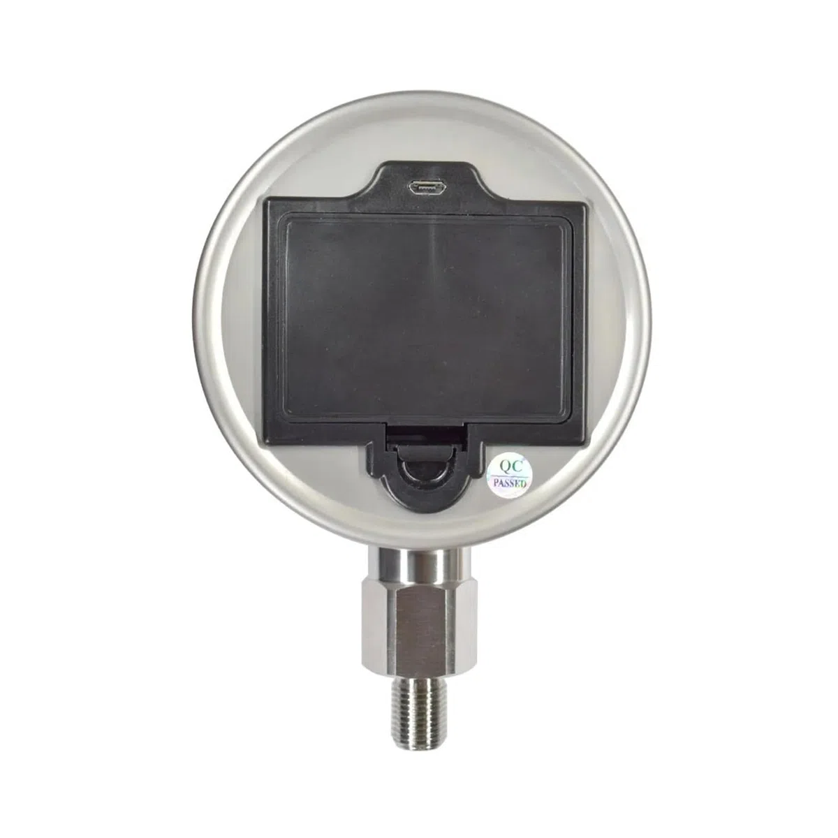 Digitales Manometer, G1/2 Druckkalibrierungsmessgerät, Genauigkeit 0,1 mbar mmHg Tor(-100KPa-400KPa)