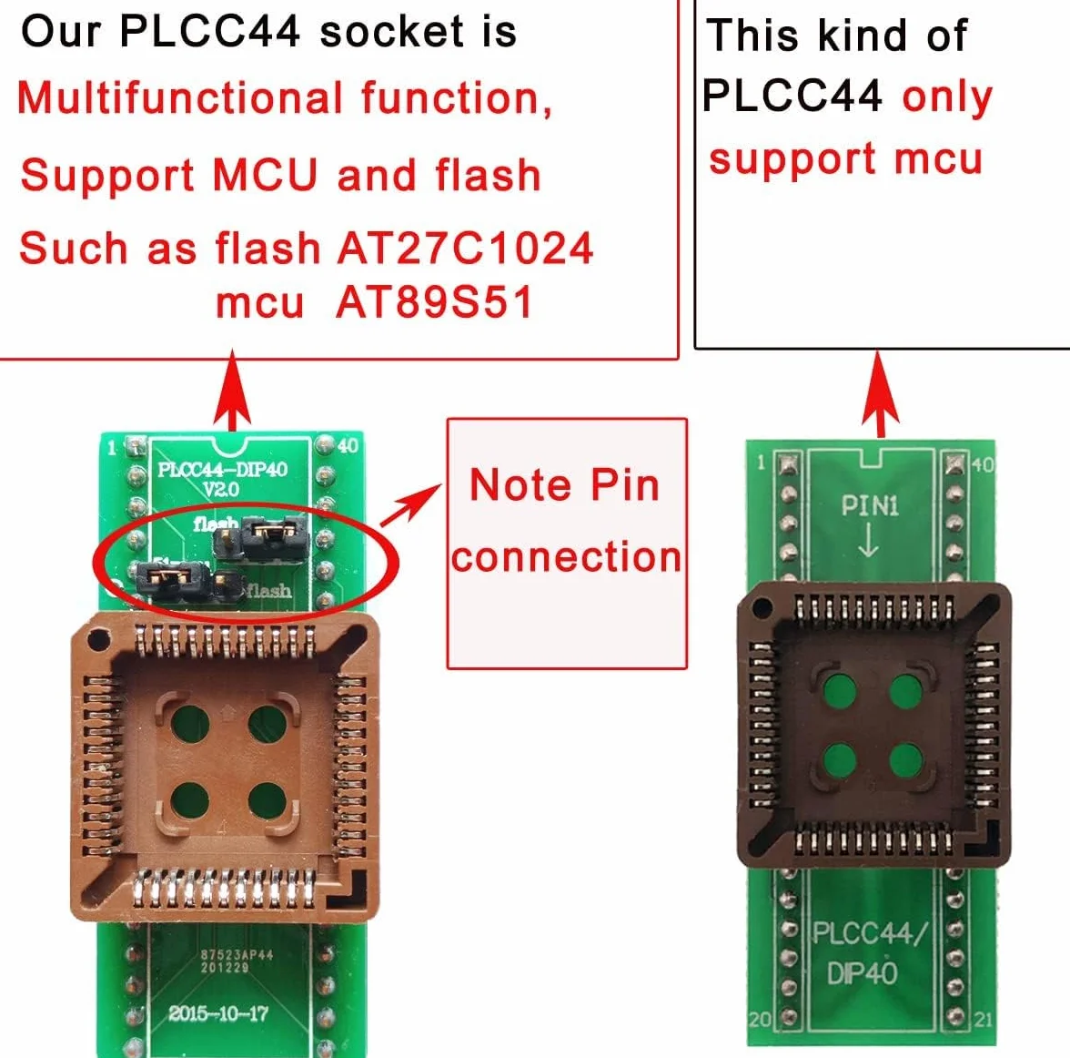 T76 Programmer 15 Adapters Compatible with XGecu T56 T48 TL866II Replacement Support Eprom ISP IC Chip SOP PIC NAND Flash EMMC QFN QFP GAL CPLD VGA BGA Socket