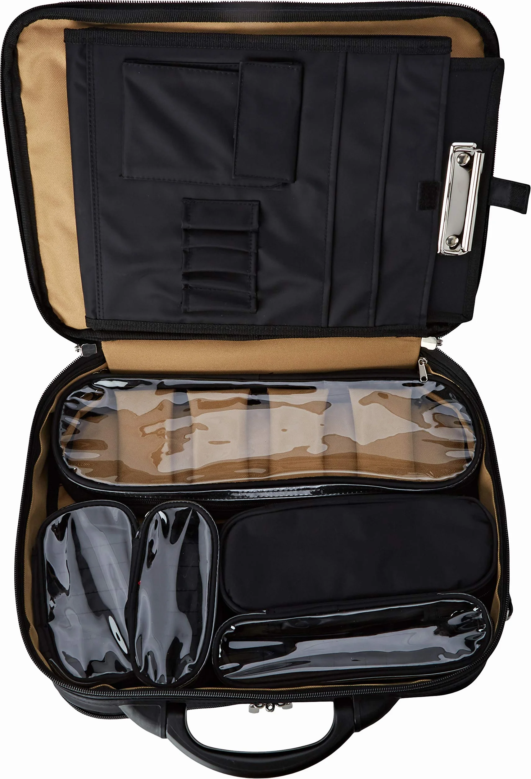 Gima - Leere Arzttasche Professional für Ärzte und medizinisches Personal, Instrumenten- und Medikamentenhalter, Innen Polyester und Außen Nylon, Schultergurt, Griff und Rucksack, Maße 42x35x15 cm