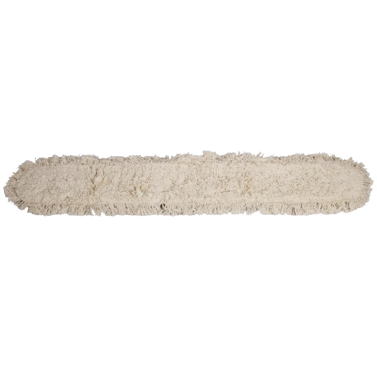 Wischmop-Set 160 cm, Profi Bodenwischer Edelstahl für Parkett | Edelstahlhalter und Baumwollmop aus deutscher Fertigung fuer Turnhallen und Tanzschulen. Ideal zur Trocken- und