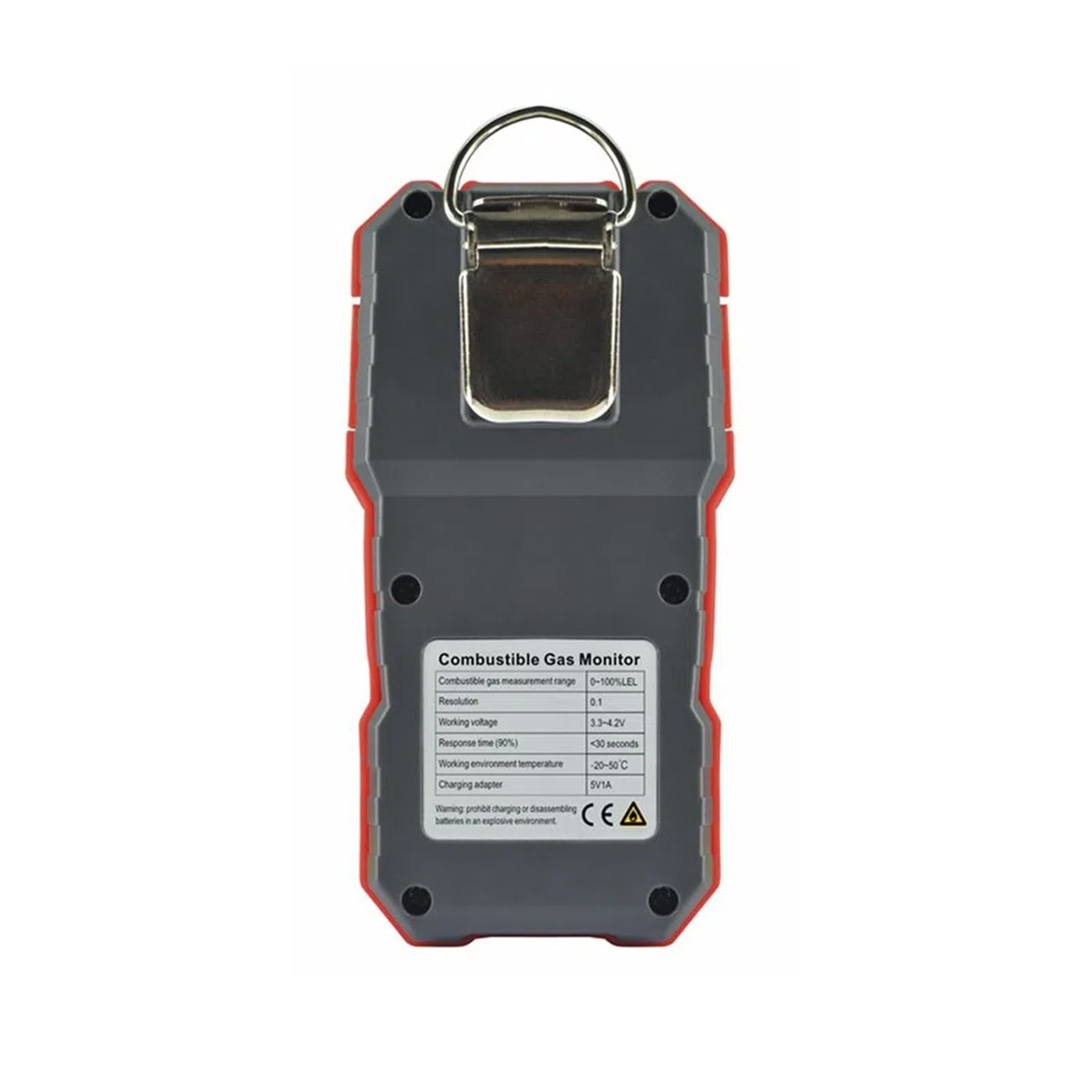 Gaswarngerät, Tragbarer Verbundgasdetektor CO-Monitor Kohlenmonoxid-Detektor Schwefelwasserstoff HS-Sauerstoff-Tester for brennbare Gase Akustischer Alarm