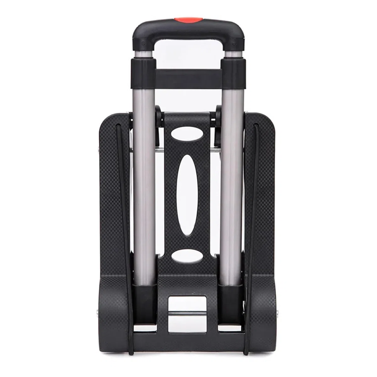 Handwagen Klappbar Robuster, Faltbarer Handsack mit Rädern, zusammenklappbarer LKW, Schubkarre, Reisegepäck, Einkaufswagen, tragbarer Wagen FüR GepäCk Reisen Einkaufen(32 * 25 * 93cm)