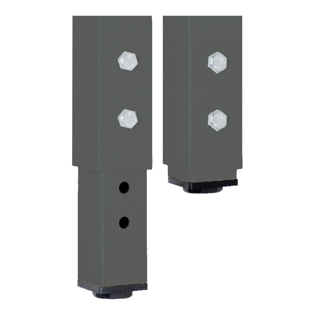 STIER Höhenverstellbare Werkbank Premium, 150x70x84-104 cm, aus pulverbeschichtetem Stahl und Buche, flexibel und ergonomisch, ideal für anpassbare Arbeitsplatzgestaltung in Werkstätten