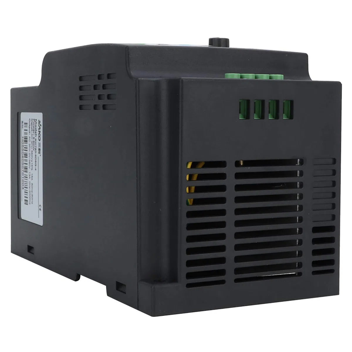 SKI780-5D5G-4 Frequenzumrichter, 5,5 KW, 380V, 3-Phasen-Eingang/Ausgang | Frequenzumrichter für leichte Anwendungen, Stromvektorregelung, 13 A, 180 x 115 x 95 mm, Angepasste Motorleistung 5,5 kW