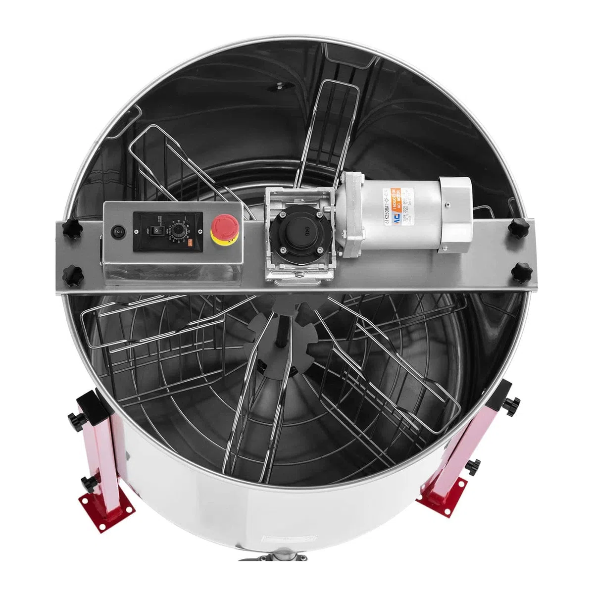 WIE-BK-58 Honigschleuder diagonal elektrisch 6 Waben Honigschleuder Honigschleuder Edelstahl Honigschleuder Honigschleuder elektrisch