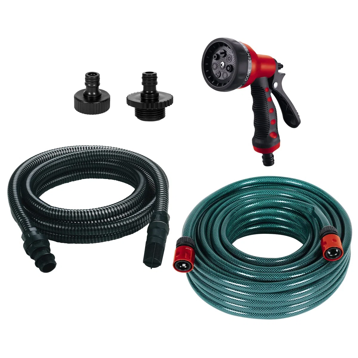 Einhell Gartenpumpe GC-GP 1250 N/1 (1.200 W, max. 5000 L/h, max. Förderhöhe 50 m, Wassereinfüllöffnung /-ablassschraube, inkl. 5-tlg. Zubehör-Set)