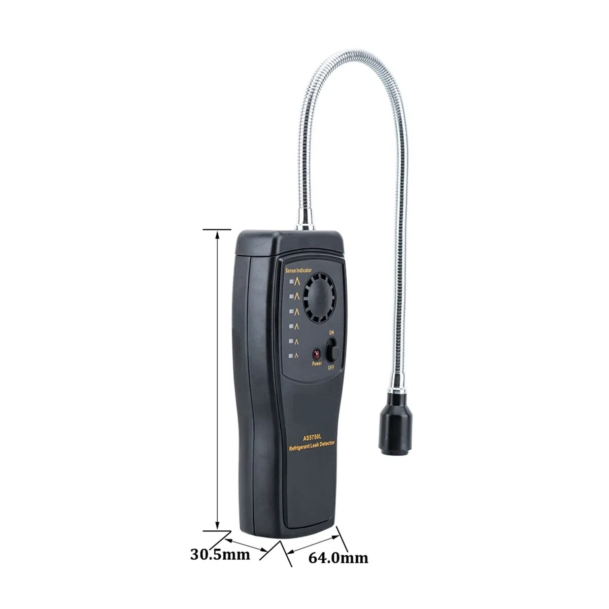 Gaswarngerät, Gasanalysator Freon-Gas-Lecktester CFCs HCFCs HFCs Halogen Freon-Gasdetektor Kältemittel Klimaanlage Monitor Gasleck