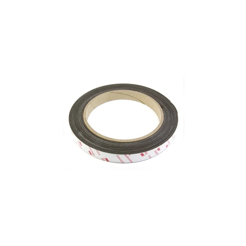 Neoflex® Flexibler Neodym - Magnetstreifen Mit 3M Selbstklebend - 19mm Breit - 5 M Länge - Packung von 2