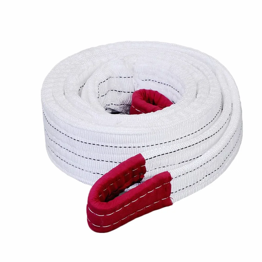 Hebeband 5 Tonnen Tragfähigkeit Länge Hebegurt Rundschlinge Hebeband Bergegurt umzugsgurte hebegurte tragegurte für möbel (Color : 5T, Size : 8M)