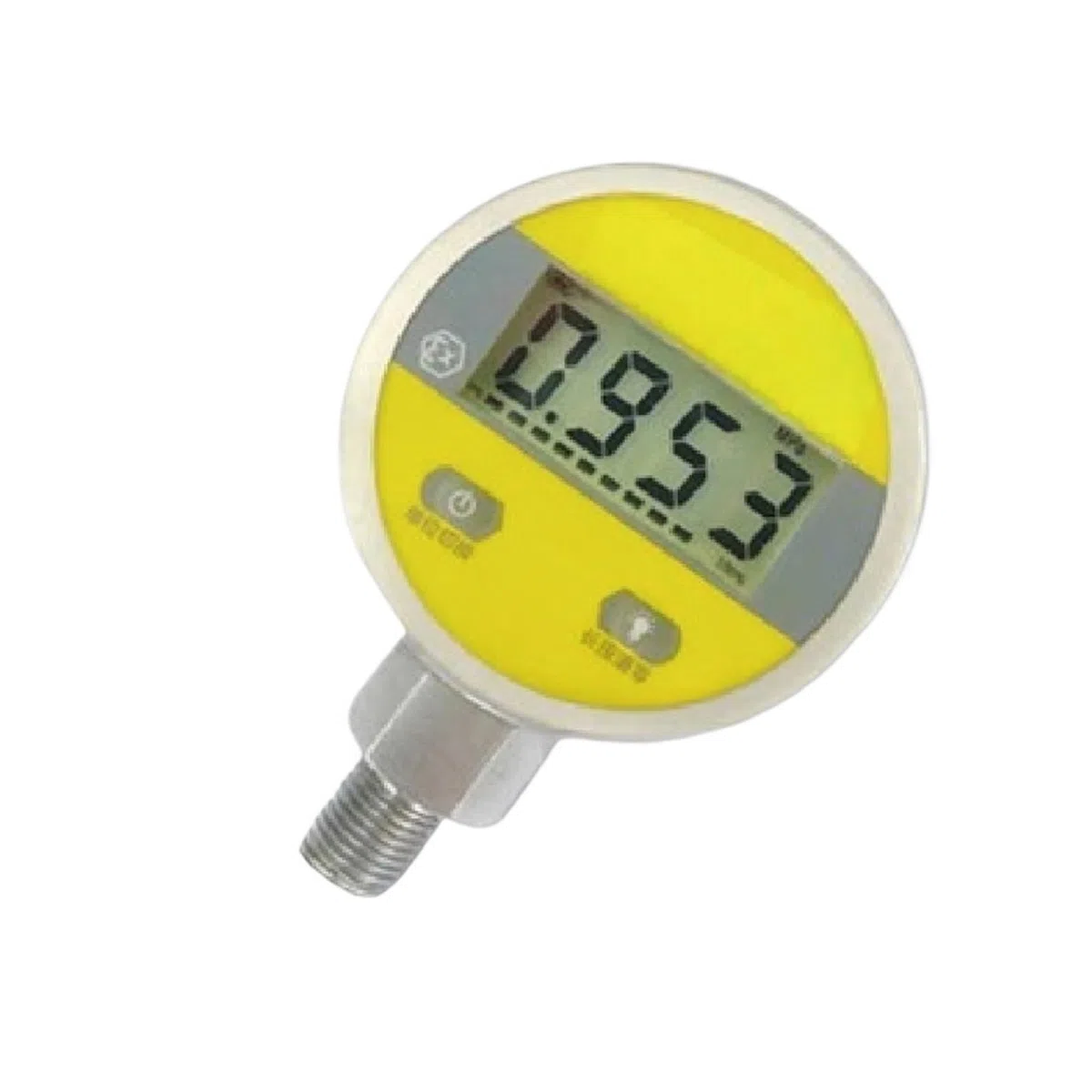 MD-S260 Digitales Manometer, LCD-Edelstahl-Manometer M20 hydraulischer Wassersensor(0-1Mpa)