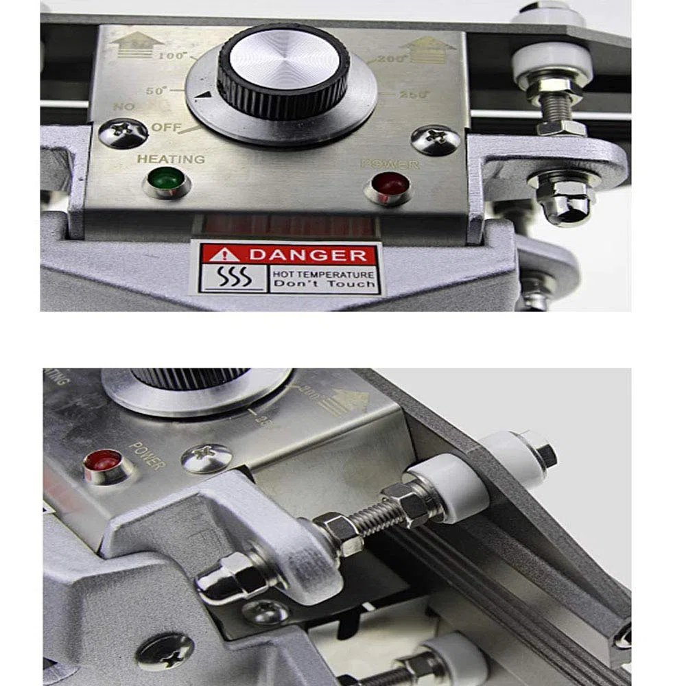 300mm (12") HandHeld Crimp Heißsiegelgerät Beutel Crimpen Heißsiegelgerät Aluminiumfolie Kraft Dichtungswerkzeug