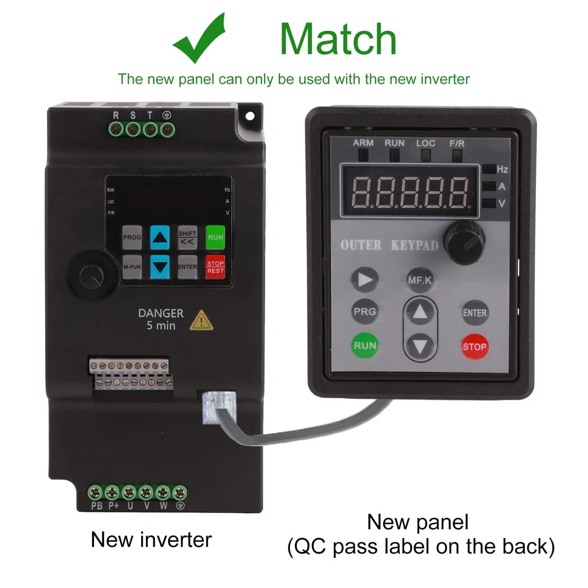 380 V 2.2kw Mini VFD Frequenzumrichter 3 phasen-Wechselstrom Wechselrichter für 3 phasen Drehstrommotoren SKI780