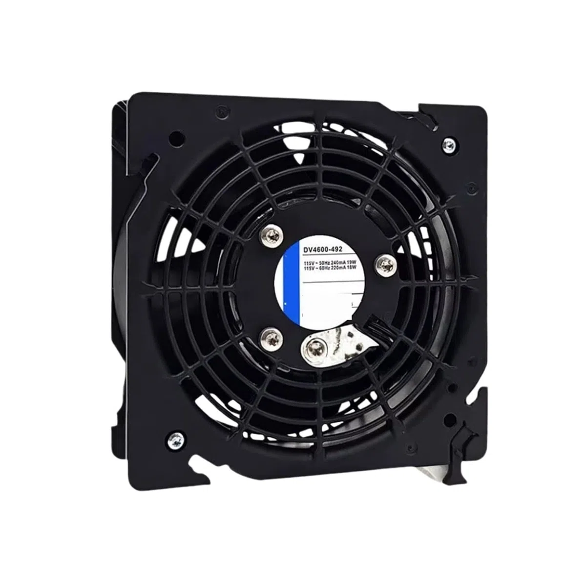 Schranklüfter DV4600-492 230 V 12 cm 12038 | Industriegehäuse mit hohem Luftstrom, Metallkonstruktion