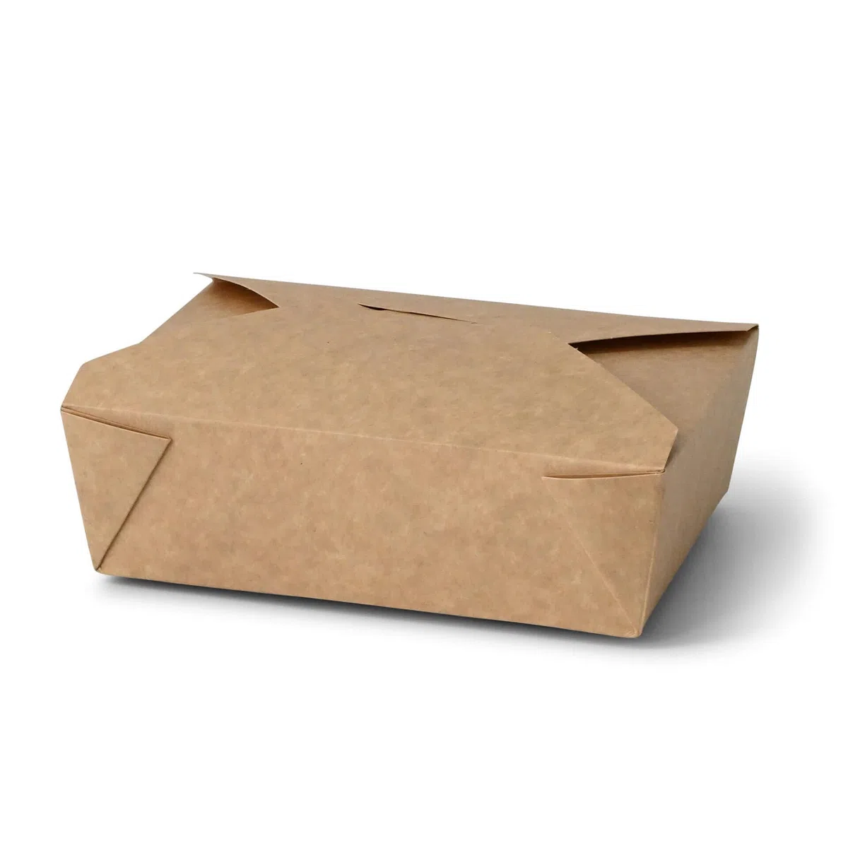 BIOZOYG Speise Box Take Away I Bio Speisebox mit Faltdeckel 1500 ml I Pappschachtel rechteckig I braune Kraftkarton Schachtel kompostierbar I Einweg To Go Boxen 180 Stück