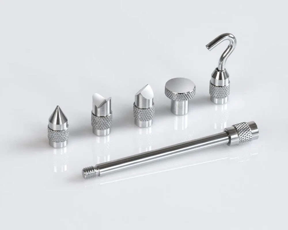 Sauter Mechanisches Kraftmessgerät FA (Messbereich max. 20 N, Ablesbarkeit 0,1 N, duale Skala Newton + KG, Peak-Hold-Funktion, Nullstellung per Knopfdruck) FA 20