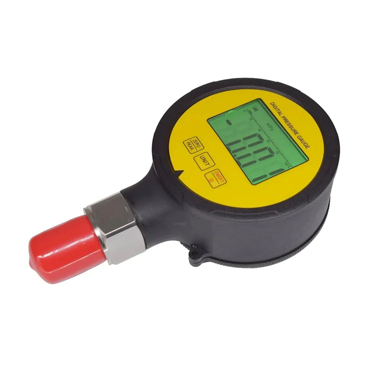 Präzisions-Digital-Manometer, 600 bar Hydraulik-Manometer-Kit G1/4 Genauigkeit 1% for Komatsu-Baggerkupplung(400cm Cable)