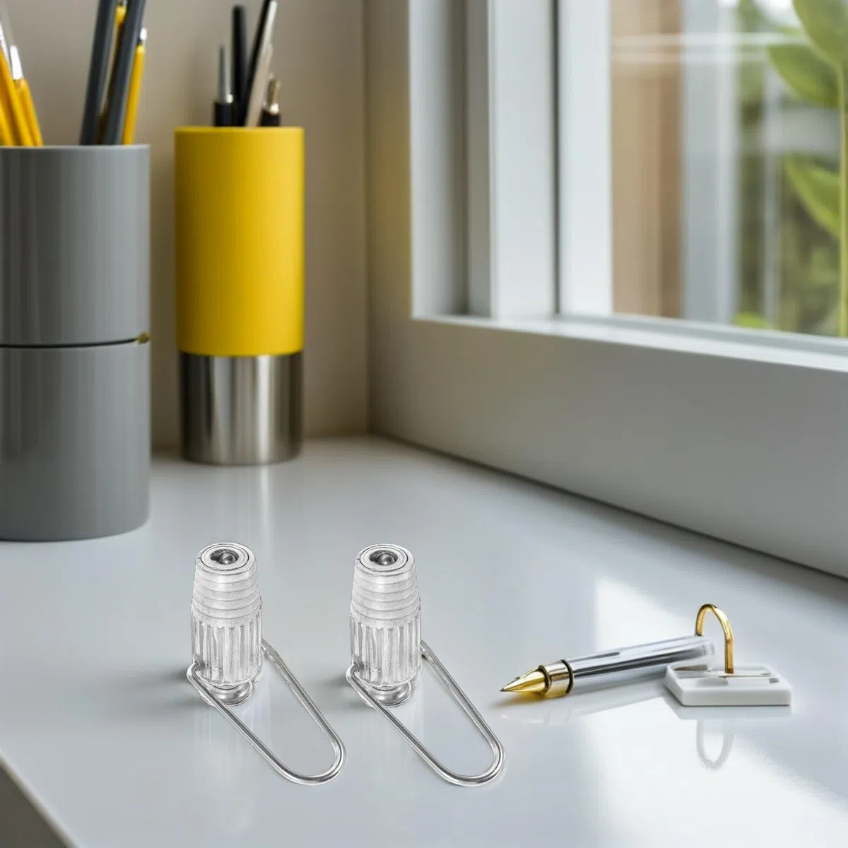 Wäscheleinenspanner Silber 6 Stück aus Aluminiumlegierung Ratschen Wäscheleinenspanner Einfache Installation für Wäscheleinen für Kleidung und Kabel für Innenbereich