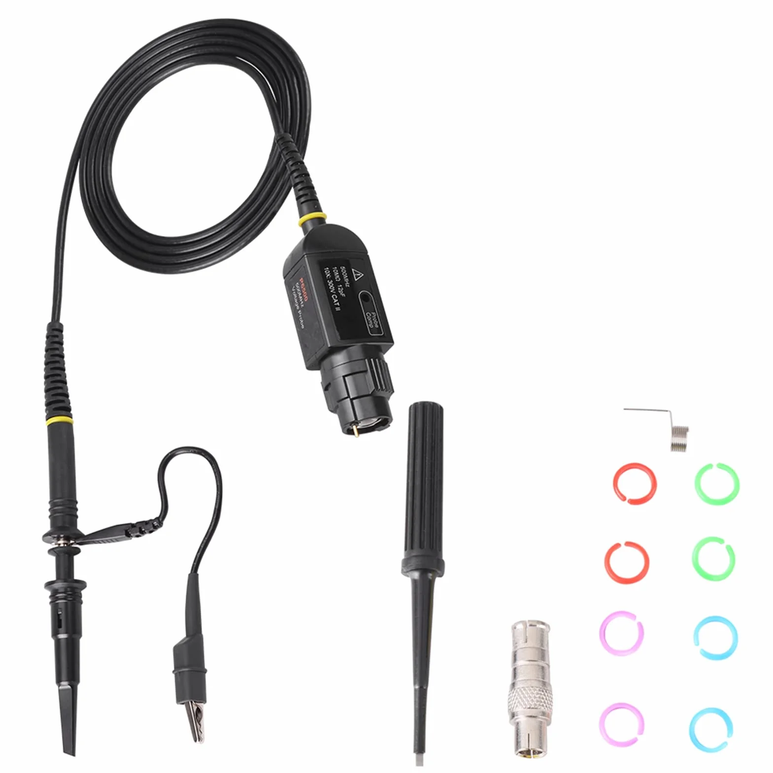 Oszilloskop Sonde 500 Mhz 10X Hohe Präzision Passive Sonde Clip für Digital Oszilloscope
