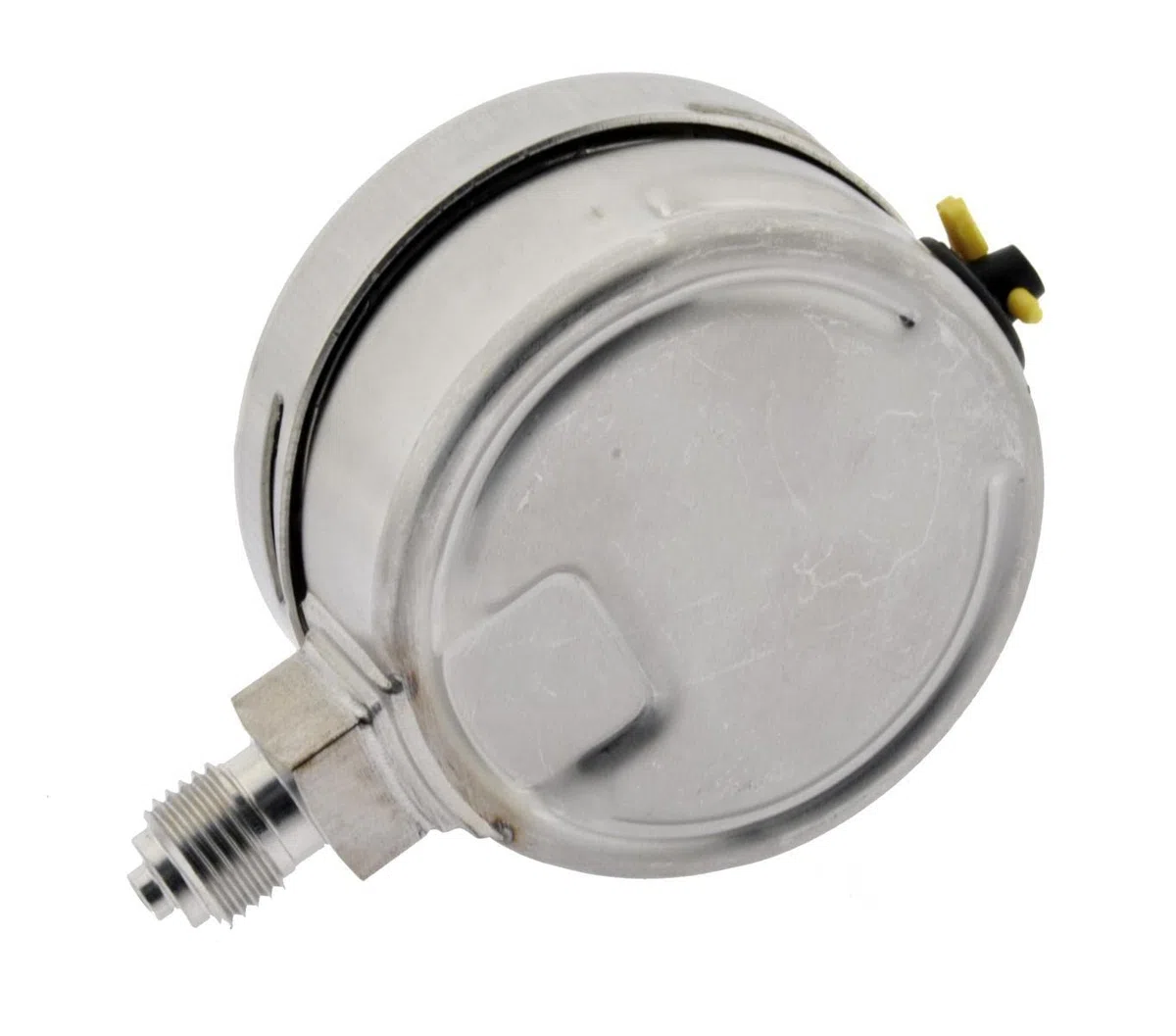 Wika Glycerinmanometer senkrecht Ø 63mm, Anzeige 0-10 bar Edelstahl Chemiemanometer