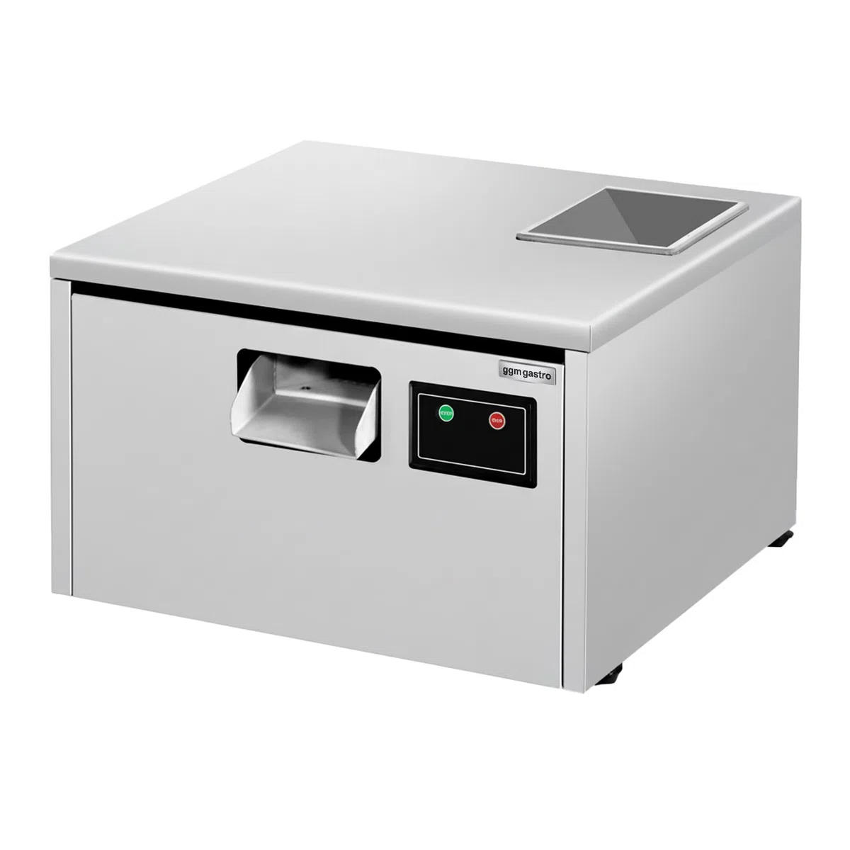 Besteckpoliermaschine - 600 Watt - mit UVC-Lampe - inkl. 1 Granulat Füllung | Hygienische UVC-Keimreduktion, zeitsparende Reinigung, für den professionellen Dauereinsatz, sofort einsatzbereit