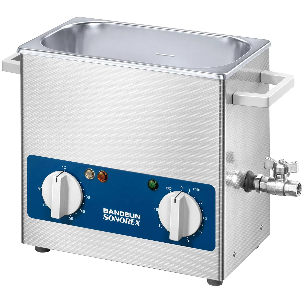 Sonorex Super RK 102 H (3,0 Liter), Ultraschallreinigungsgerät mit 35 kHz Frequenz, Ultraschallbad aus Edelstahl 1.4301, Ultraschall Reinigungsbad mit 120 Watt Ultraschall-Leistung