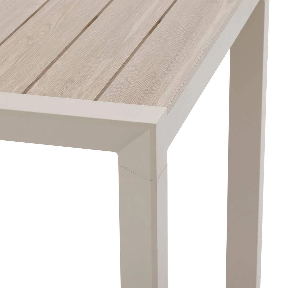 Hespéride - Gartentisch Evasion holzoptik leinen & ton 6 plätze Lates aus Aluminium