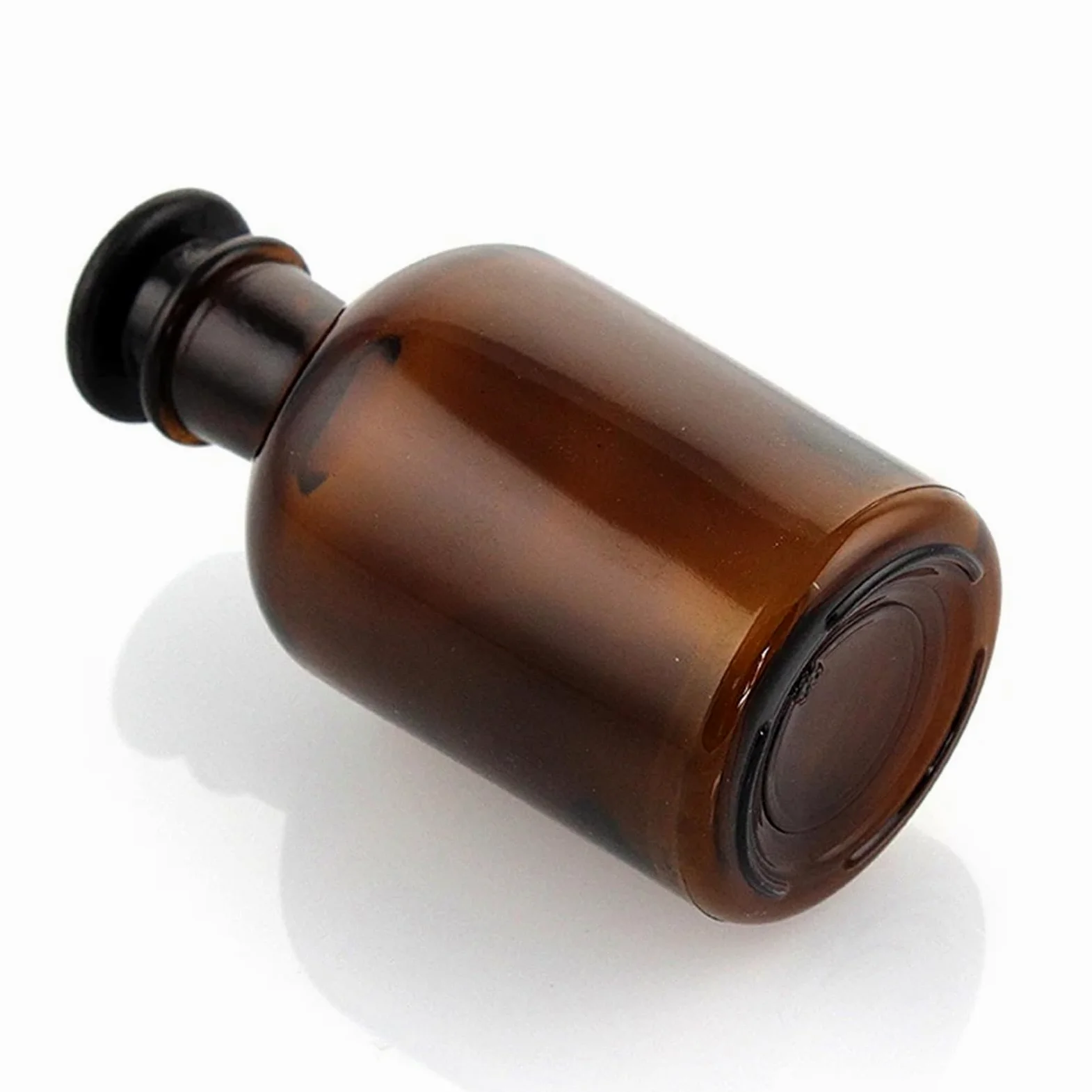 Labor-Glas-Reagenzflasche, 8-60 ml bis 1000 ml für die Lagerung von Chemikalien und Reagenzien, langlebig und einfach zu bedienen, ideal für Labor und Bildungszwecke