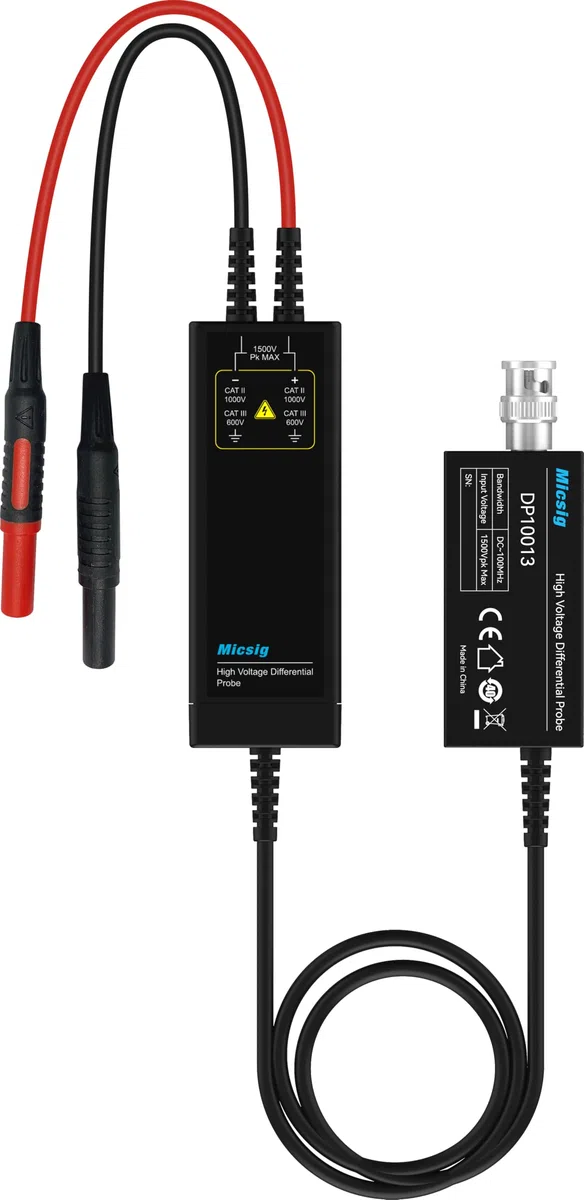 Micsig oscilloscope Votagle Probe DP20003/DP10007/DP10013 kann mit jedem Feuer des Oszilloskops verwendet werden,Easy selbstkalibrierung,Powered by USB Ausgang (DC 5V) (DP10007)