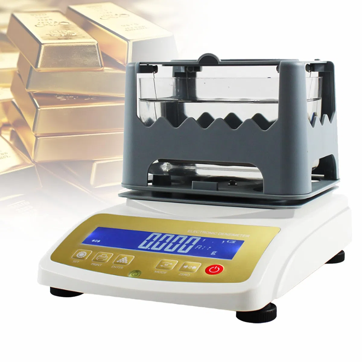 Goldreinheits-Analysegerät, digitales Goldtestgerät für Schmuckindustrie, Bank, Bauern, Edelmetall-Labor