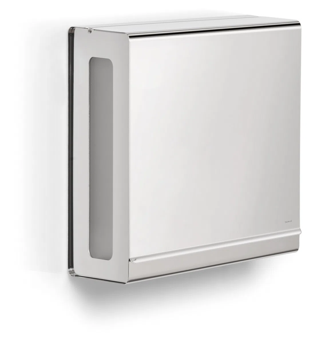 blomus -NEXIO- Papiertuchspender aus poliertem Edelstahl, 30 x 27 x 13 cm, Edelstahl