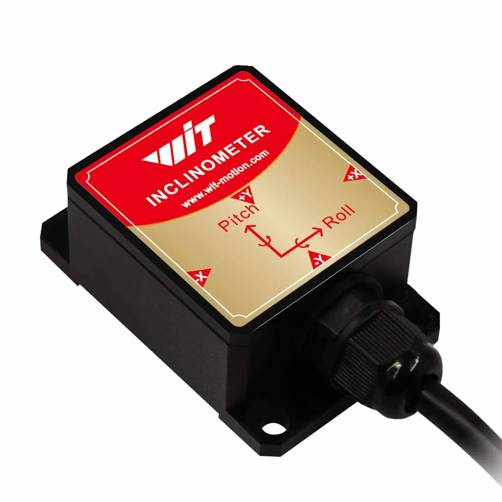 [Beschleunigungsmesser+Neigungsmesser in Militärqualität] HWT905-RS485 MPU9250 9-Achsen-Gyroskop+Winkel+ Digitalkompass mit Kalman-Filterung, Temperatur- und Magnetometerkompensation,IP67 wasserdicht