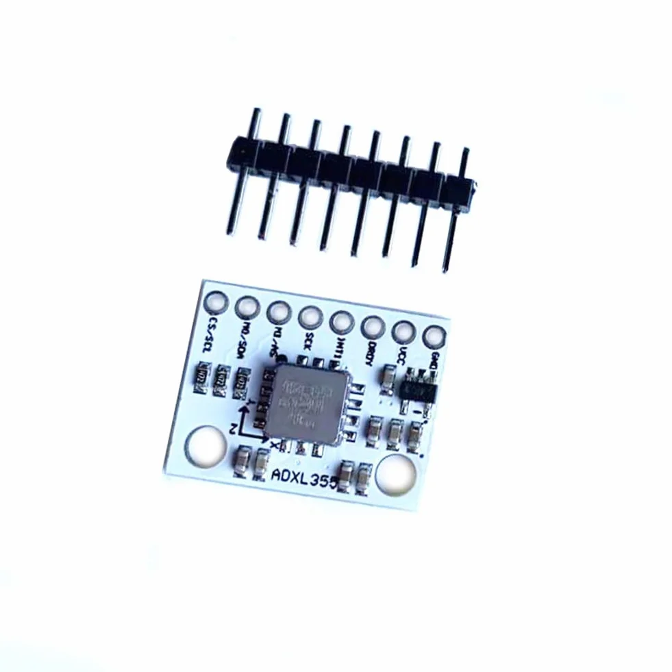 ADXL355 3-Achsen-Beschleunigungssensormodul, Digitalausgang, Industriequalität, Geringer Stromverbrauch, Weiße + Schwarze Leiterplatte