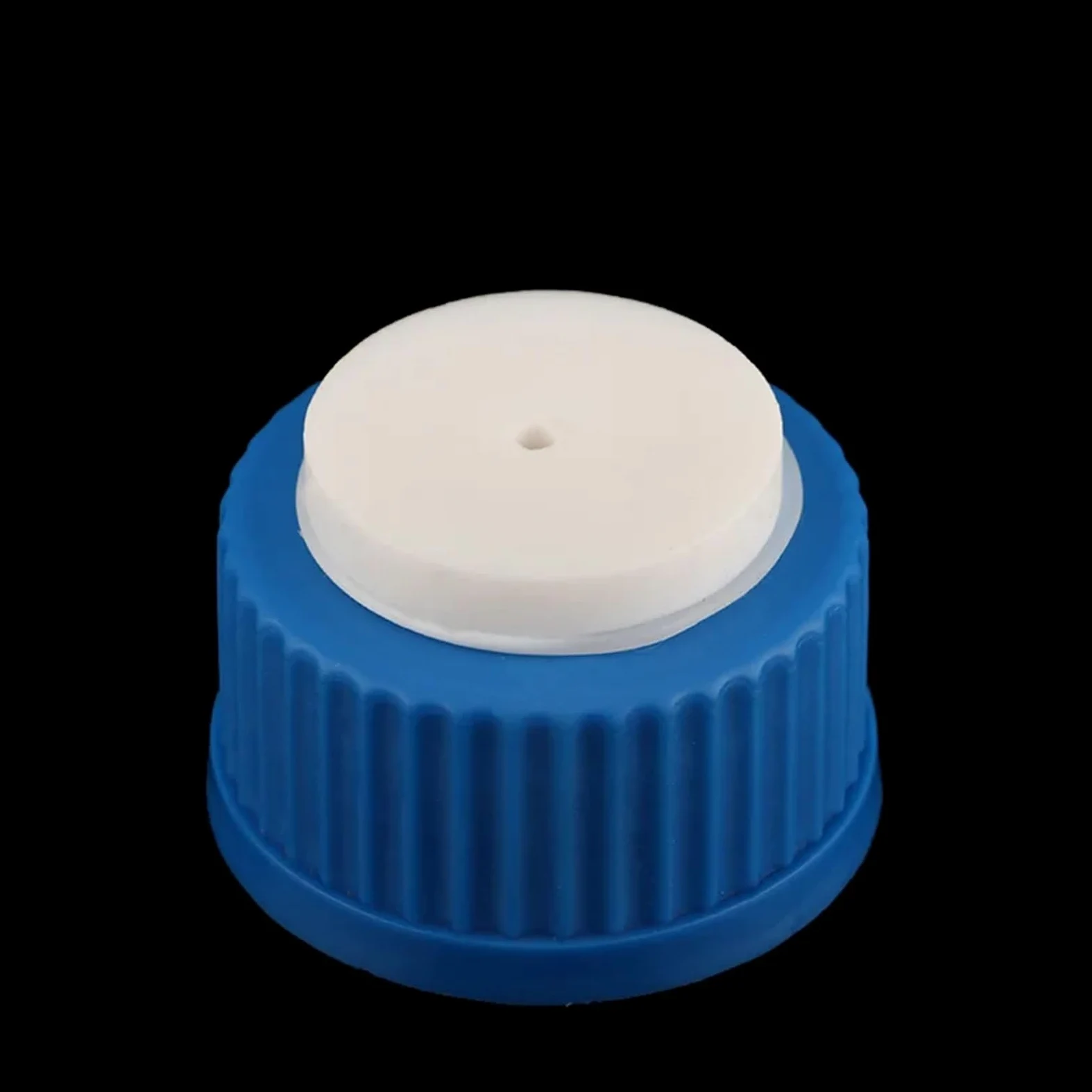 Laborglasflasche für Reagenzien, Reagenzflasche mit GL45 Sicherheitsverschluss aus Borosilikatglas von 100 ml bis 1000 ml, 1-3 Löcher (100 ml-1 Loch)