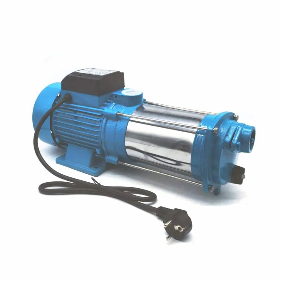 WooDerson Kreiselpumpe Selbstansaugend Leise 10 Bar Gartenpumpe 4000L/H 2200W Wasserpumpe Max Ansaugtiefe 10 m, Max Förderhöhe 100m, 2850RPM, IP44 Schutzart