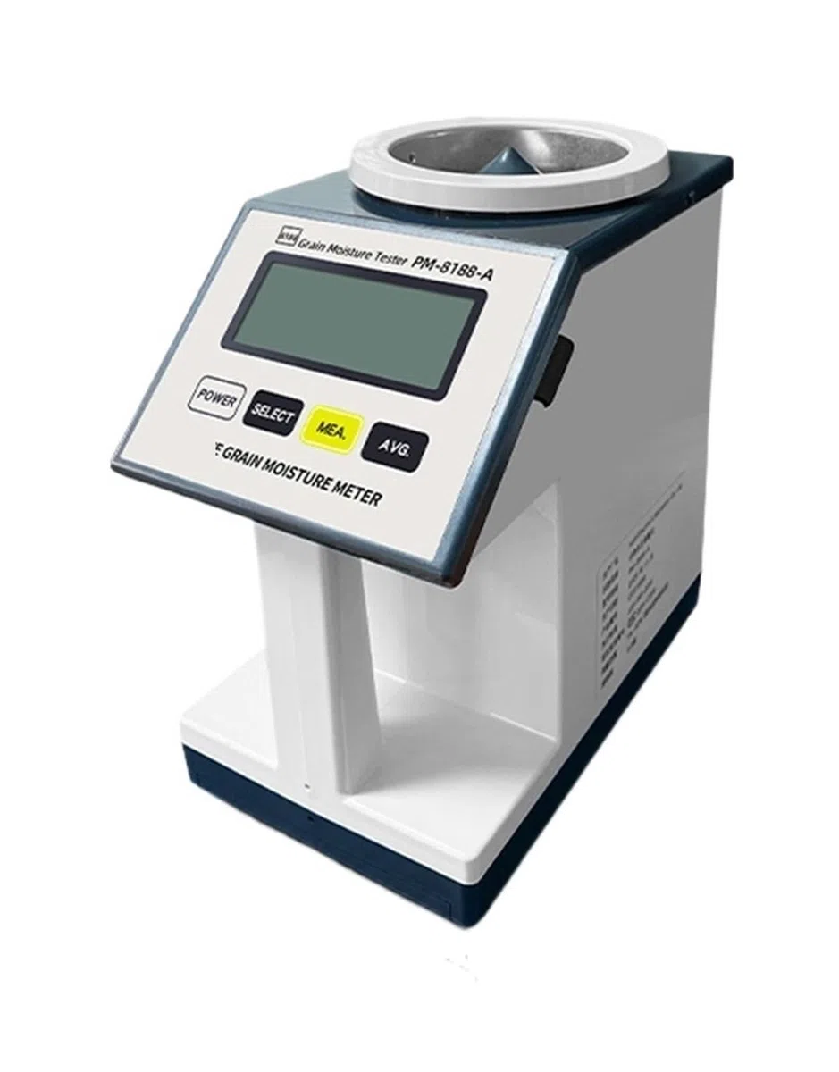 Feuchtigkeitsmessgerät, Getreidefeuchtigkeitstester for 30 Arten Weizen Erdnüsse Reis Kaffeebohnen Hygrometer LCD-Display Feuchtigkeitstester