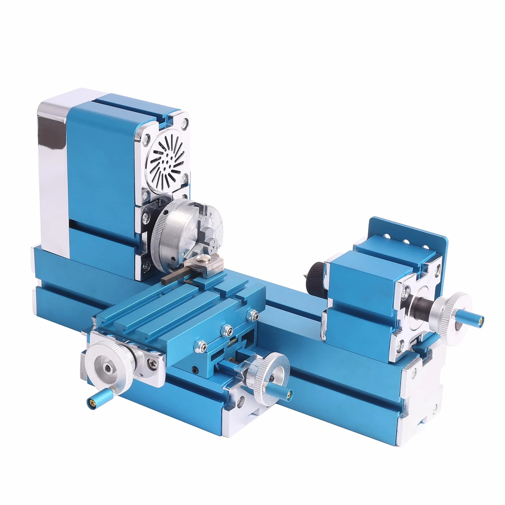 Motorisierte Mini-Drehmaschine, 36 W, DIY-Werkzeug, Metall, Holzbearbeitung, Hobby, Modellbau für Schule, allgemeine technische Räume, Wissenschaft und Technologie, Aktivitätsraumausrüstung