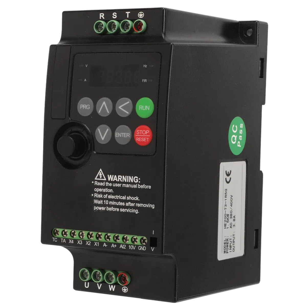 VFD 1.5KW Frequenzumrichter 3PH Frequenzumrichter Wechselrichter AC380 400V Eingang AC380V Ausgang