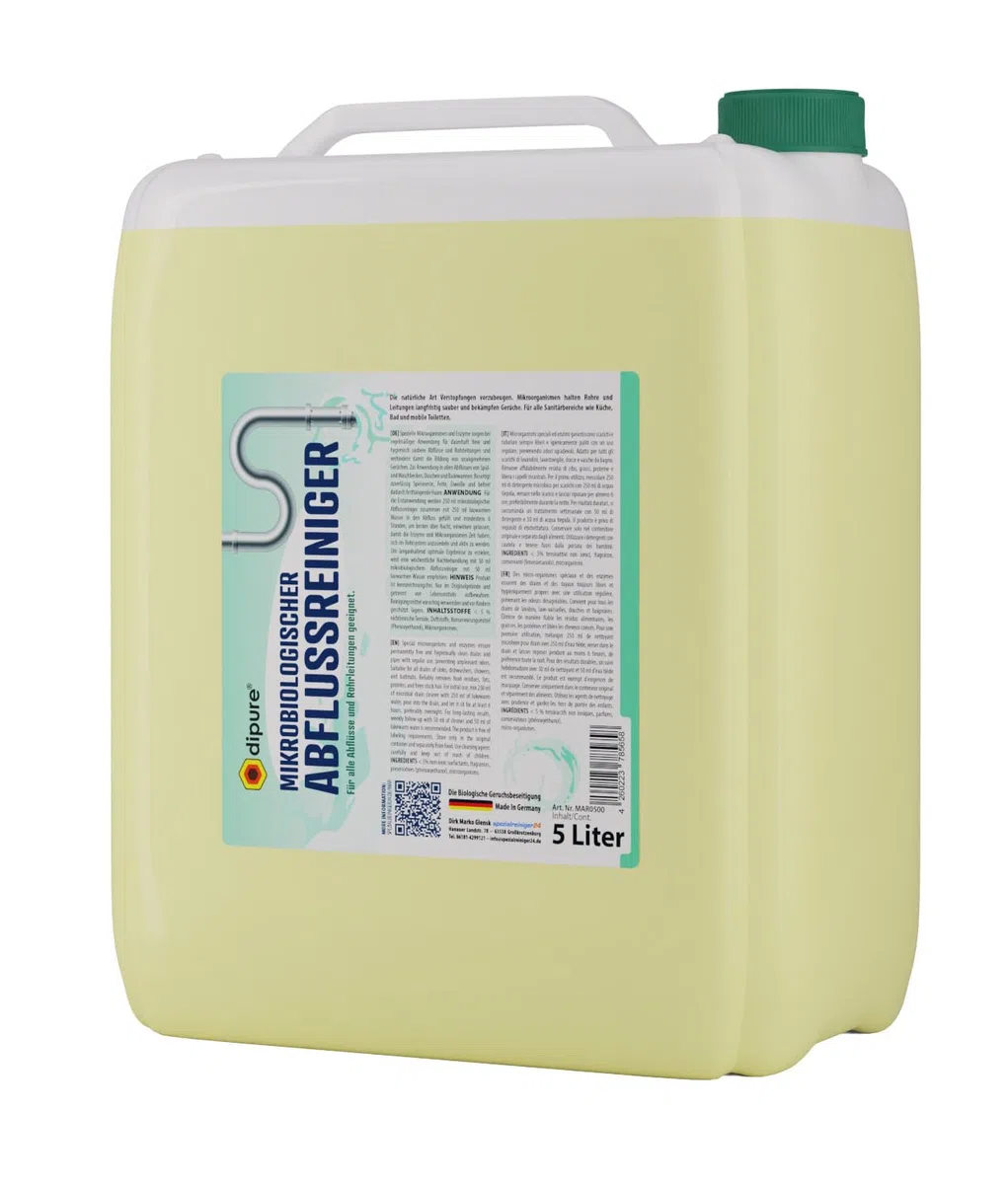 Mikrobiologischer Abflussreiniger 5 Liter Kanister