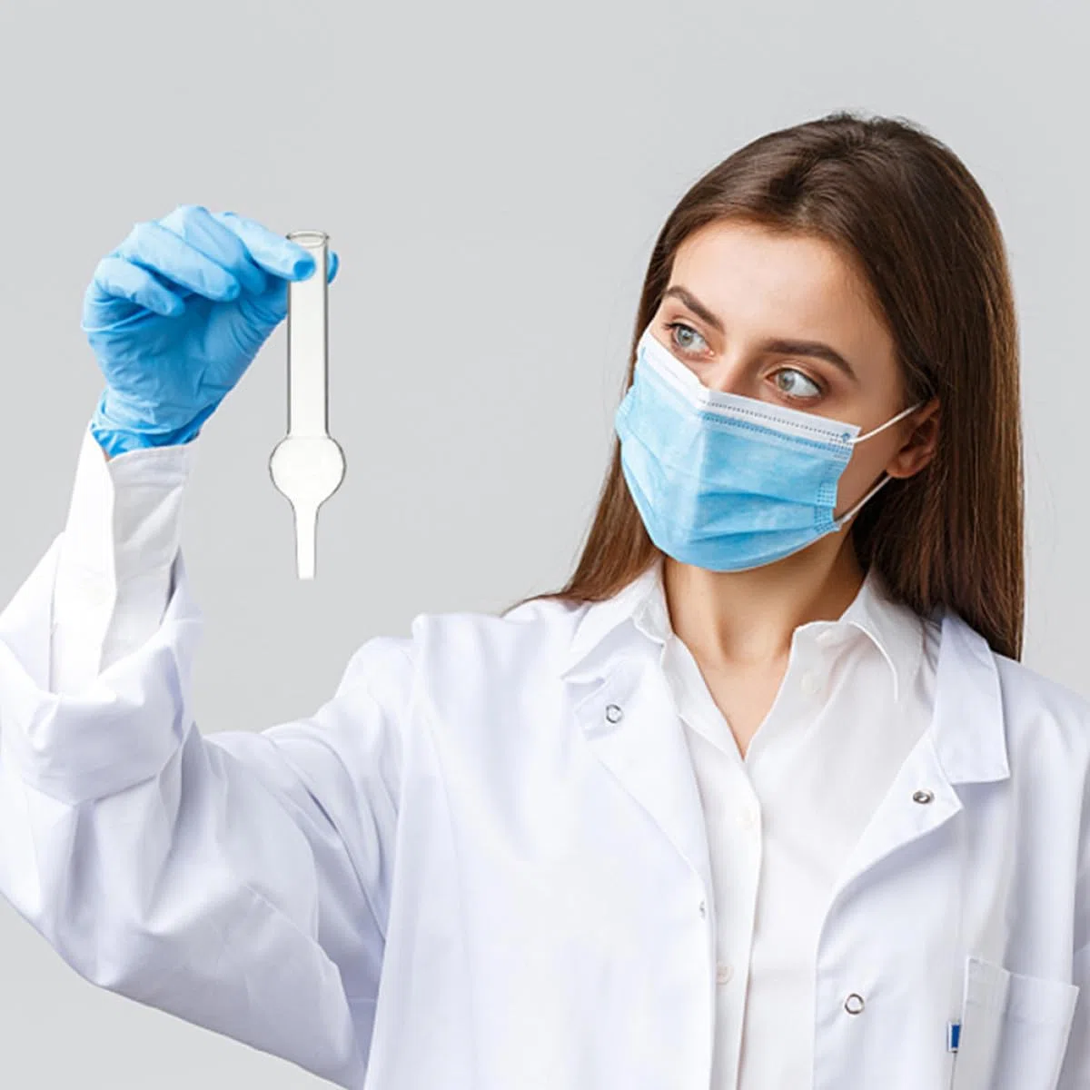 Einkugel Trockenröhrchen und Laborbedarf mit Glatter Innenwand für Chemieunterricht und Schönem Design aus Glas 5 Stück von Schülern