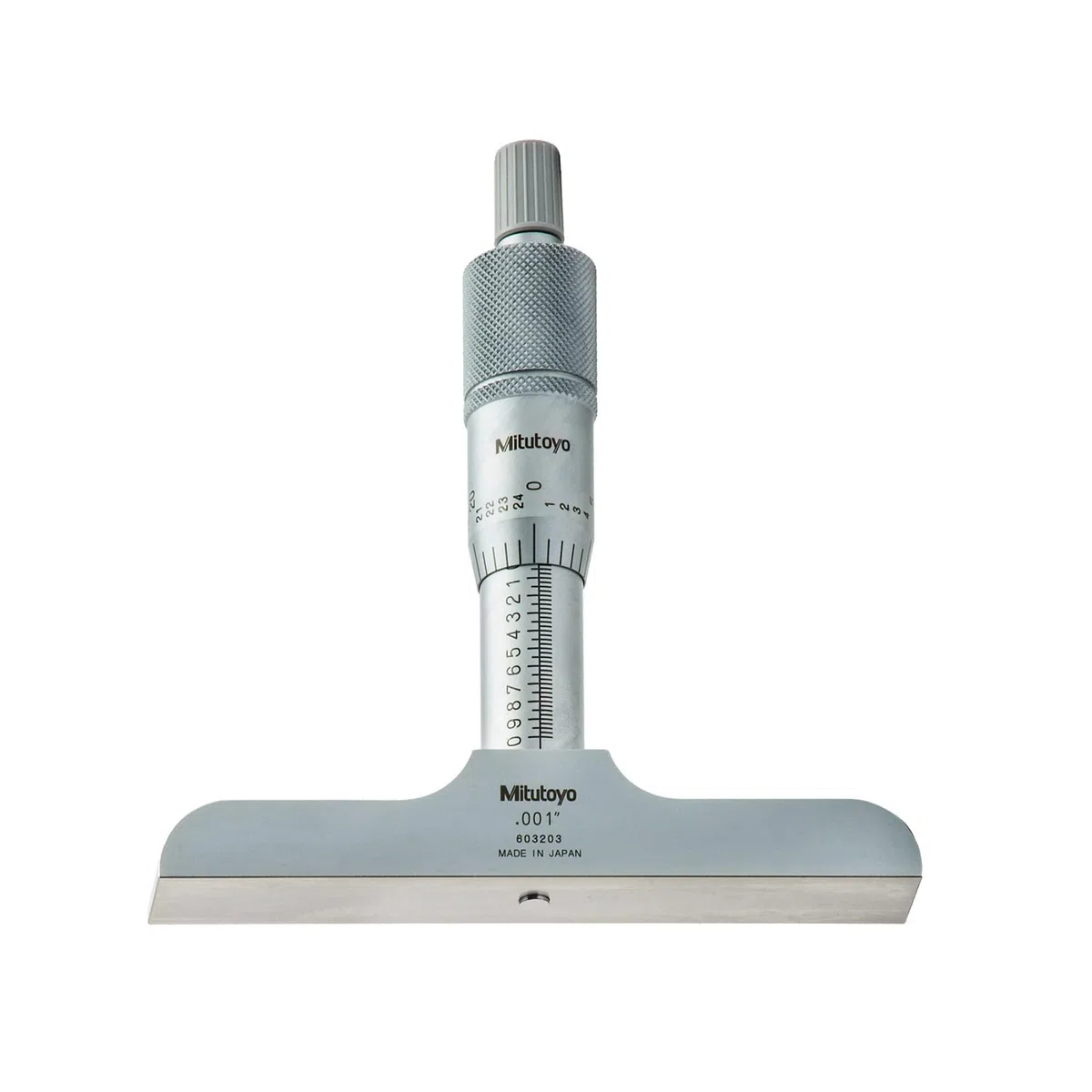 Mitutoyo 128-105 Tiefenmessschraube, 0-1 Zoll