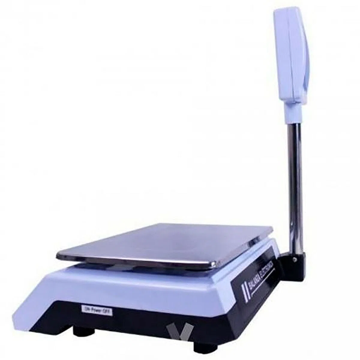 Digitale elektronische Waage vorne hinten professionell, max. 40 kg, Preisberechnung