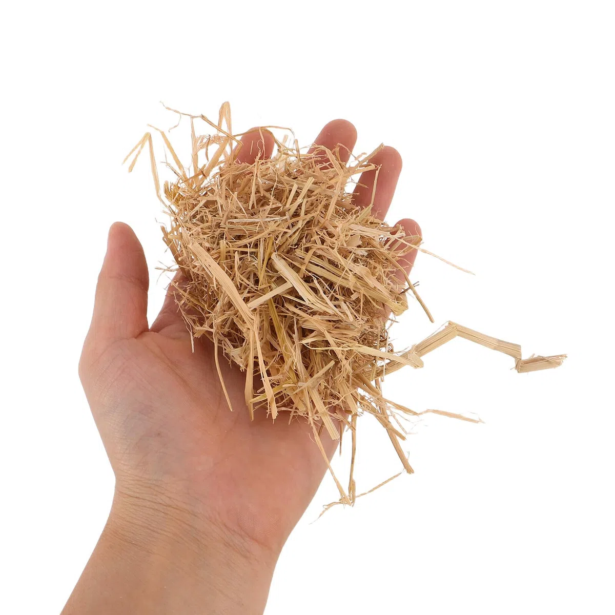 Trockenes Weiches Stroh 0,5 kg Wiederverwendbare Nistmatte für Kaninchen Kleintiere und Hühnerlegebox Saugfähige Schutzunterlage für Stall und Bauernhof