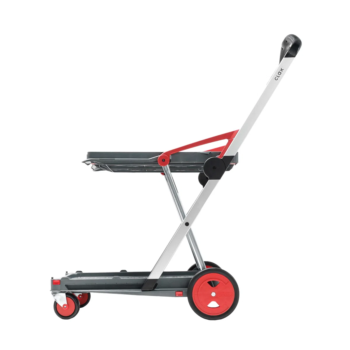 CLAX® Transportwagen | Klappwagen | Handwagen | ohne Faltbox | rot