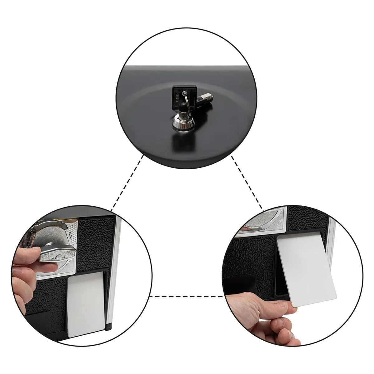Kapselautomat mit Schlössern für 4,5–5,5 cm Durchmesser Kapselspielzeug – Mini-Gumball-Maschine ideal für Zuhause, Spiel und Einzelhandel