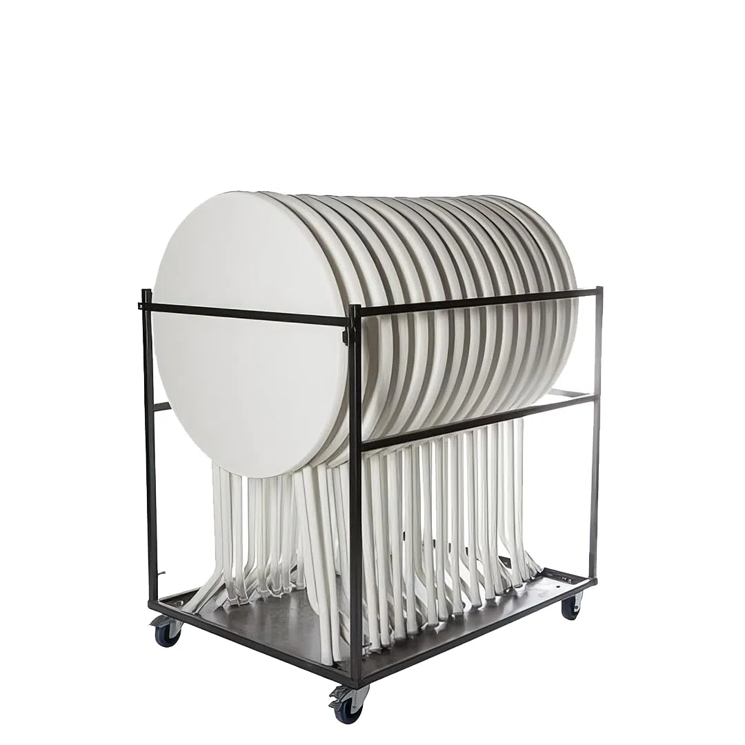Transportwagen Party Small für Stehtische, Stehtisch, H 120 cm - L 127 cm - B 95 cm