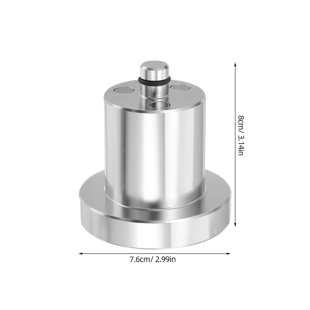 4 Stück Aluminium Wagenheberadapter Hebebühnenauflage mit Stoßdämpfung Rutschfest für Pkw und Garagenwagenheber Bodenschutz bei Fahrzeugwartung