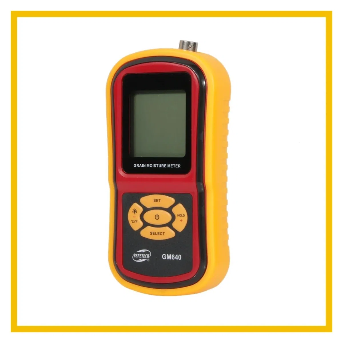 Feuchtigkeitsmessgerät, Digitales Getreidefeuchtigkeitsmessgerät Mit Messsonde, Tragbares LCD-Hygrometer, Feuchtigkeitstester For Mais, Weizen, Reis
