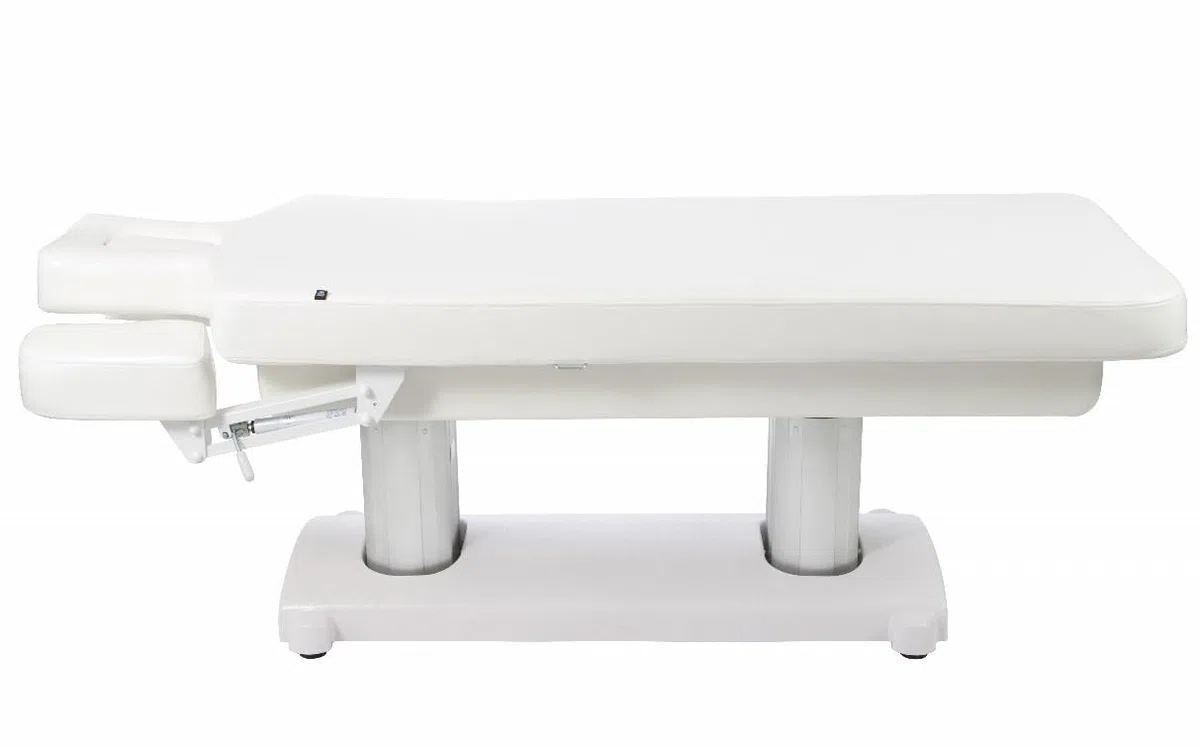 PLUS SANTE Selva elektrischer medizinischer Untersuchungstisch | 4 leistungsstarke Motoren & integriertes Heizsystem, Premium-Komfort und Trendelenburg Positionen | 198 × 76 × 68-89 cm | 104 kg (ohne