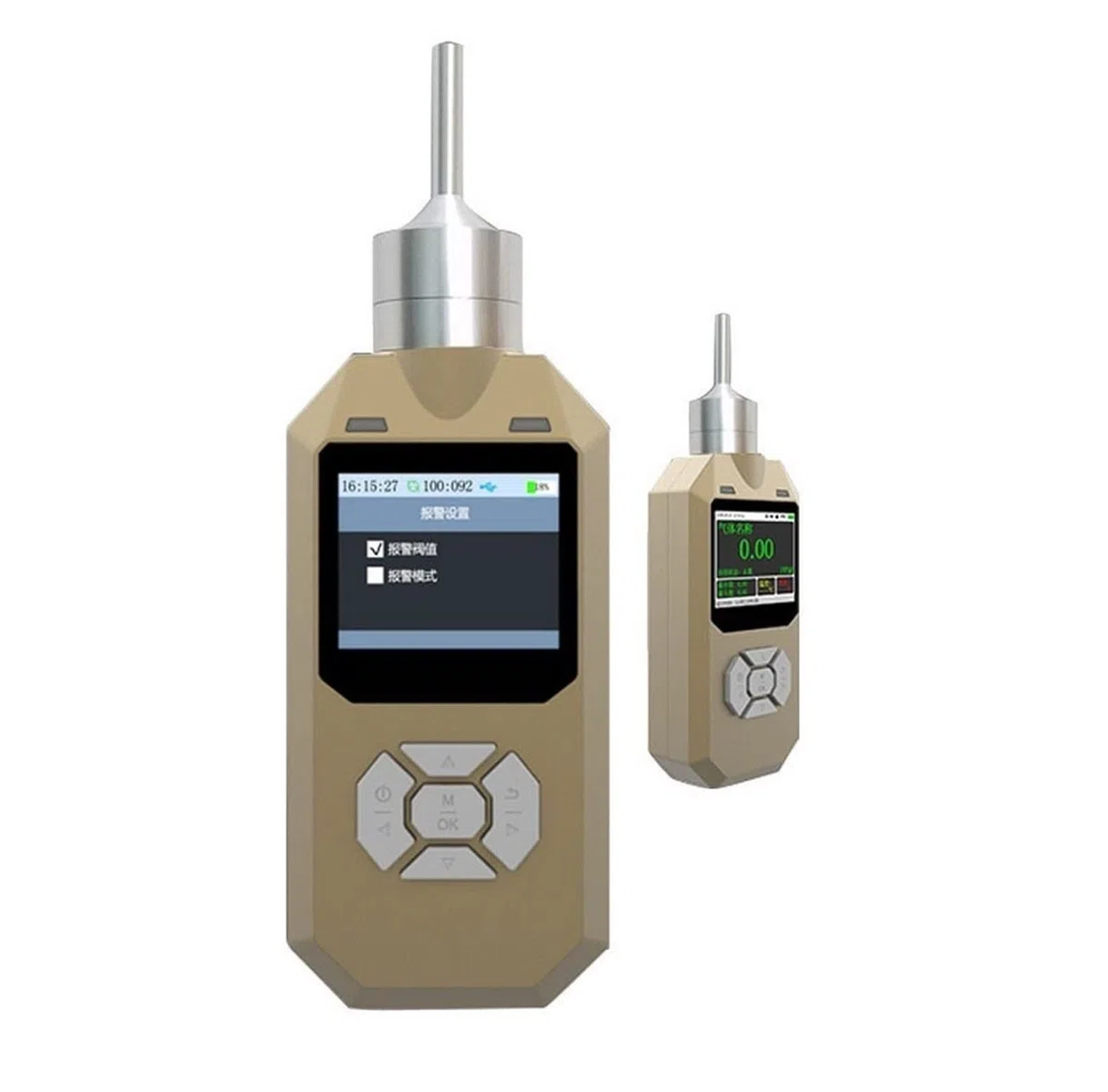 Gaswarngerät, Gasdetektor O3-Detektor Ozonpumpgasleckdetektor Ozonmonitor mit Alarmsystem Gasanalysator Professioneller Gassensor(100ppm)