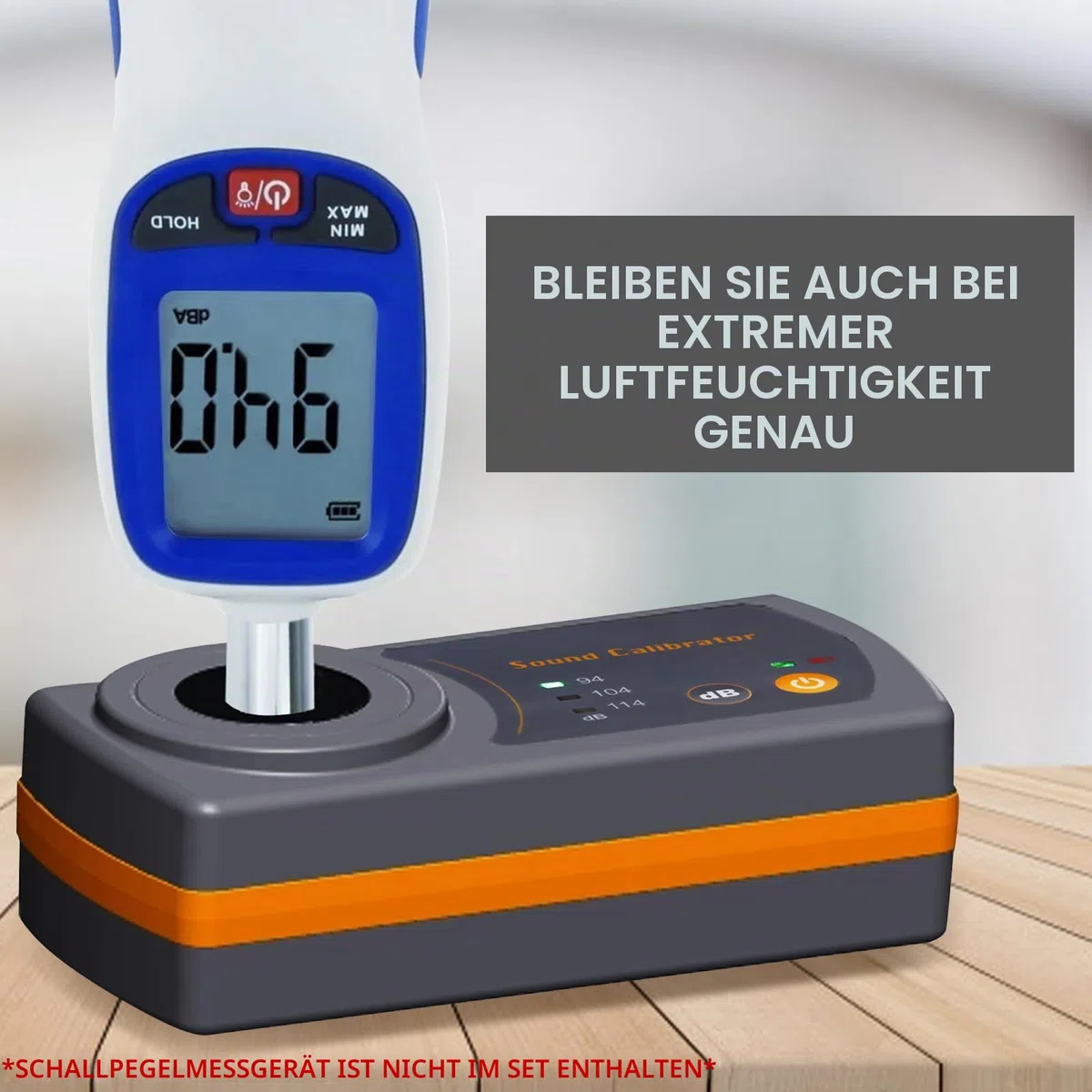 Klang Meter Dezibel Niveau Kalibrator Kalibrierung 114dB / 94dB / 104dB Kalibrierung Niveau Für Klang Niveau Meter Messung Instrument